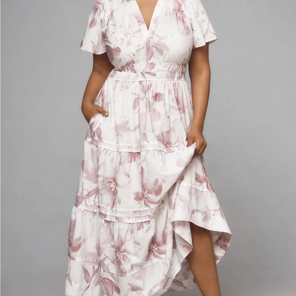 Elegant Blue Maxi Dress - Picture 15 of 15